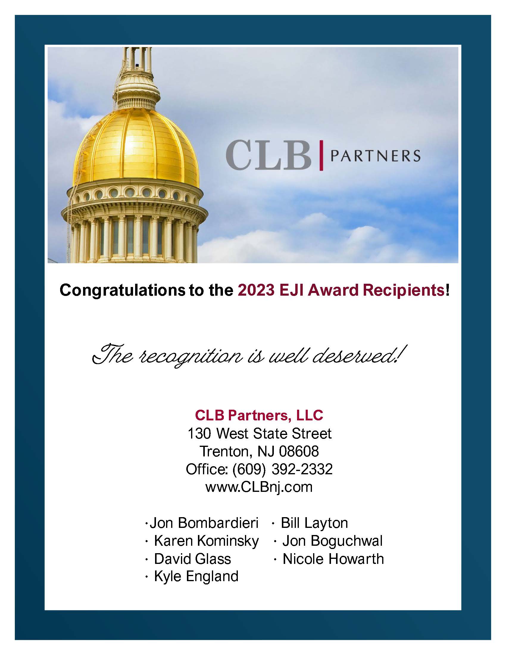 CLB Partners, LLC advertisement